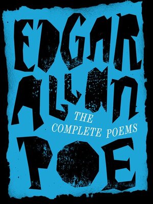cover image of Edgar Allan Poe: The Complete Poems